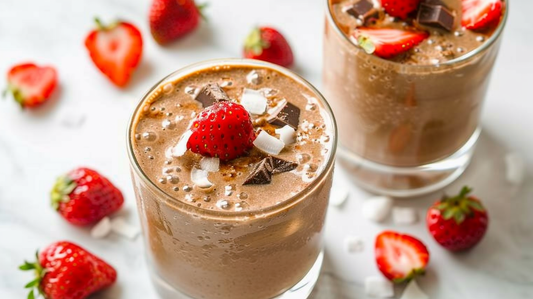 Triple Chocolate Mushroom Smoothie